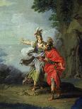 Goddess Athena Reveals Ithaca to Greek hero Ulysses-Giuseppe Bottani-Giclee Print