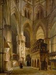 Interior of the Abbey of Westminster, 1853-Giovanni And Bertini, Giuseppe Brocca-Giclee Print