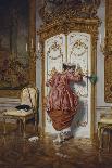 The Curious Maid-Giuseppe Brugo-Stretched Canvas