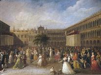 National Festival in Venice in 1797, 1770 - 1849-Giuseppe Cammarano-Framed Giclee Print