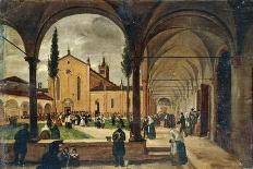The Cloister of St Bernardino-Giuseppe Canella-Giclee Print