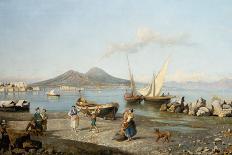 A view of the Bay of Naples-Giuseppe Carelli-Giclee Print