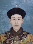 Qazaq présentant len tribut leurs chevaux à l'empereur Qianlong-Giuseppe Castiglione-Stretched Canvas