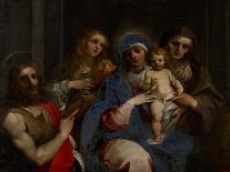 Madonna and Child with Saints John the Baptist, Mary Magdalene and Anne, C.1595-Giuseppe Cesari-Giclee Print