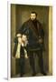 Giuseppe Da Porto with His Son Adriano-Paolo Caliari-Framed Giclee Print