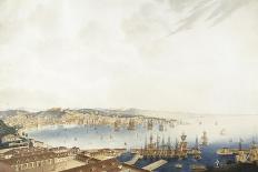 Italy, Trieste, City and Port, 1850-Giuseppe De Sanctis-Laminated Giclee Print