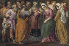 The Legend of Seven Kings Paying Homage to a Pope-Giuseppe della Porta Salviati-Giclee Print