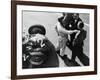 Giuseppe Farina and Alfa Romeo 159, French Grand Prix, Rheims, 1951-null-Framed Photographic Print