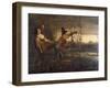 Giuseppe Garibaldi and Major Leggero-null-Framed Giclee Print