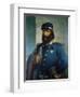 Giuseppe Garibaldi as General of Sardinian Army, 1859-Domenico Induno-Framed Giclee Print