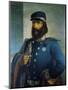 Giuseppe Garibaldi as General of Sardinian Army, 1859-Domenico Induno-Mounted Giclee Print
