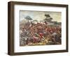 Giuseppe Garibaldi at the Battle of Calatafimi, 15th May 1860-Remigio Legat-Framed Giclee Print