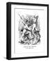 Giuseppe Garibaldi, Conquering Sicily and Naples for the New Kingdom of Italy, 1860-John Tenniel-Framed Giclee Print