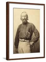 Giuseppe Garibaldi, from a 19th Century Photograph-null-Framed Photographic Print