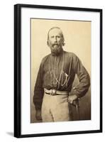 Giuseppe Garibaldi, from a 19th Century Photograph-null-Framed Photographic Print