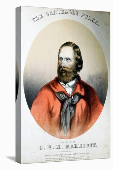 Giuseppe Garibaldi, Italian Patriot, C1864-null-Stretched Canvas