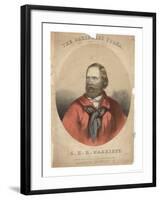 Giuseppe Garibaldi Italian Patriot-T Packer-Framed Giclee Print