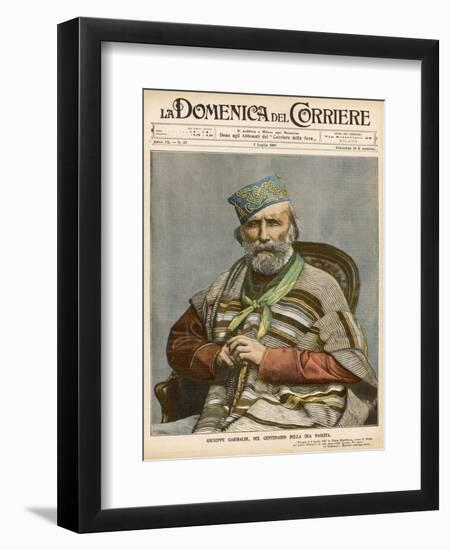 Giuseppe Garibaldi Italian Patriot-null-Framed Art Print