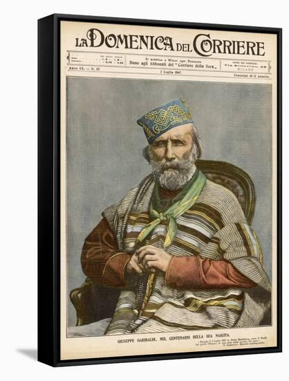 Giuseppe Garibaldi Italian Patriot-null-Framed Stretched Canvas