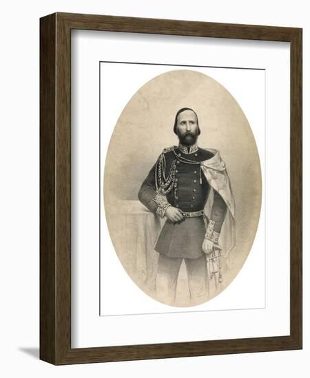 Giuseppe Garibaldi Italian Patriot-null-Framed Art Print