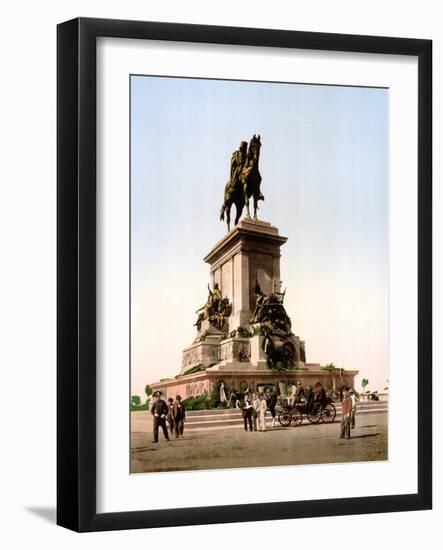 Giuseppe Garibaldi Monument, 1890s-Science Source-Framed Giclee Print