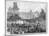 Giuseppe Garibaldi's Reception in Trafalgar Square, London, 1864-null-Mounted Giclee Print