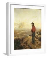 Giuseppe Garibaldi Stands Down in Capua, October 1860-Girolamo Induno-Framed Giclee Print
