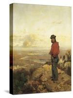 Giuseppe Garibaldi Stands Down in Capua, October 1860-Girolamo Induno-Stretched Canvas