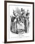 Giuseppe Garibaldi Trying to Persuade Pope Pius IX, 1860-John Tenniel-Framed Giclee Print