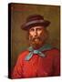 Giuseppe Garibaldi-Tancredi Scarpelli-Stretched Canvas