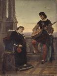 Beatrice di Tenda and Orombello-Giuseppe Giani-Mounted Art Print