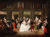 The Convent Parlour, C.1760-Giuseppe Gobbis-Stretched Canvas