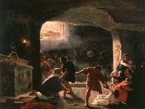 The Slaughter of the First Christians in the Catacombs-Giuseppe Mancinelli-Laminated Giclee Print