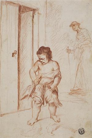 Study of Two Figures, 1710-15