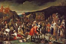 The Market, or the Fair of Poggio a Caiano-Giuseppe Maria Crespi-Giclee Print