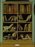 Trompe L'Oeil of a Bookcase, 1710-20-Giuseppe Maria Crespi-Giclee Print