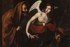 Giuseppe Marullo / 'Saint Peter freed by an Angel'. 1630 - 1640. Oil on canvas.-GIUSEPPE MARULLO-Poster