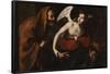 Giuseppe Marullo / 'Saint Peter freed by an Angel'. 1630 - 1640. Oil on canvas.-GIUSEPPE MARULLO-Framed Poster