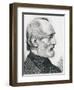 Giuseppe Mazzini (1805-72) Italian Writer, Revolutionary and Political Thinker-null-Framed Giclee Print