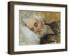 Giuseppe Mazzini Dying-Silvestro Lega-Framed Giclee Print