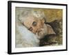 Giuseppe Mazzini Dying-Silvestro Lega-Framed Giclee Print