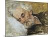 Giuseppe Mazzini Dying-Silvestro Lega-Mounted Giclee Print