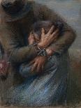 Glory, Detail from Triptych, 1901-Giuseppe Mentessi-Framed Giclee Print