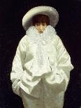 Sarah Bernhardt as Pierrot-Giuseppe Nittis-Giclee Print