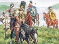 Macedonian Wars of Rome-Giuseppe Rava-Mounted Giclee Print