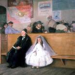 At the Station-Giuseppe Ricci-Giclee Print