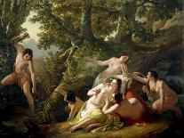 Hylas Discovered by Nymphs, 1843-Giuseppe Sogni-Mounted Giclee Print