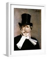 Giuseppe Verdi (1813-1901)-Giovanni Boldini-Framed Giclee Print