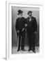 Giuseppe Verdi and Francesco Tamagno-null-Framed Photographic Print