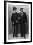 Giuseppe Verdi and Francesco Tamagno-null-Framed Photographic Print